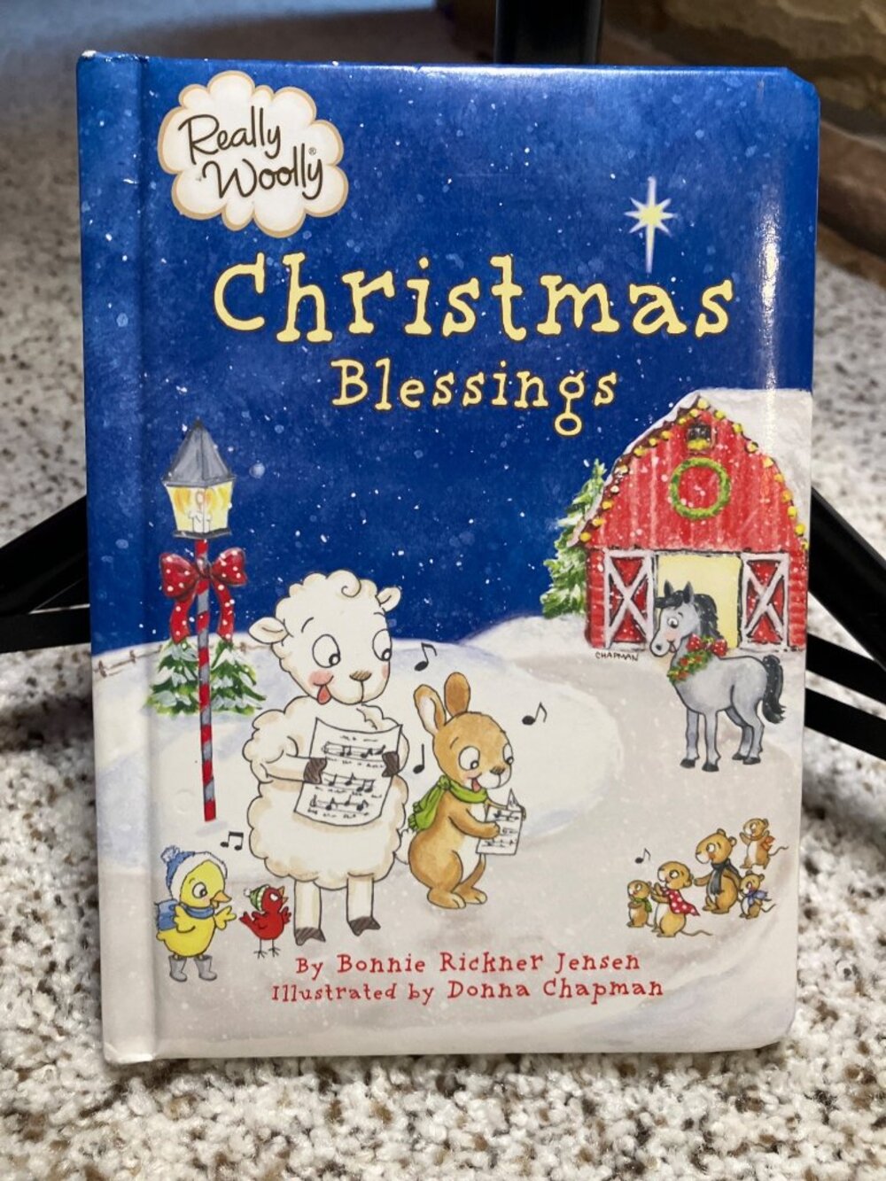Really Woolly Christmas Blessings Hardcover Board Book